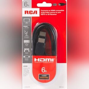 RCA HDMI Cable 6ft